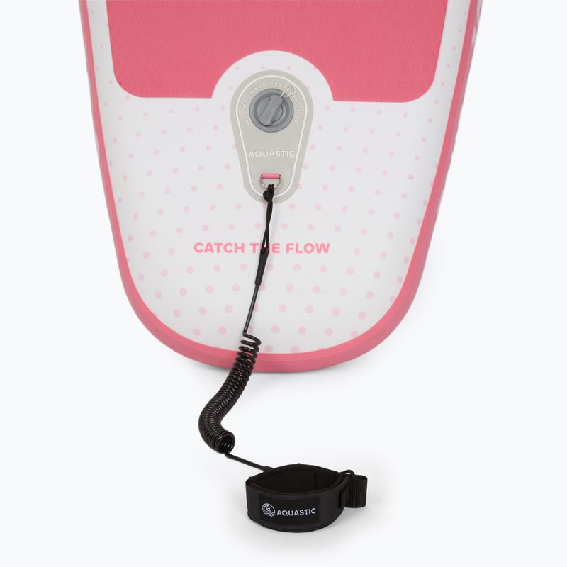 Inflatable board set SUP AQUASTIC Taupo 10'8" allround pink 12