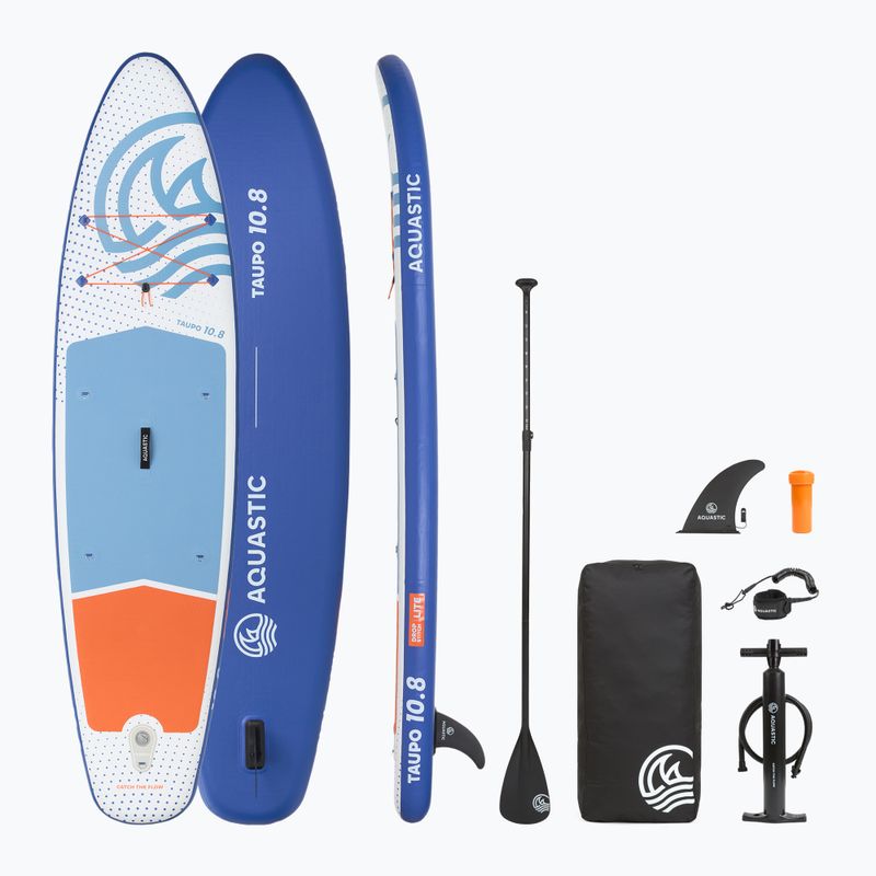Set inflatable Taupo 10'8" allround blue
