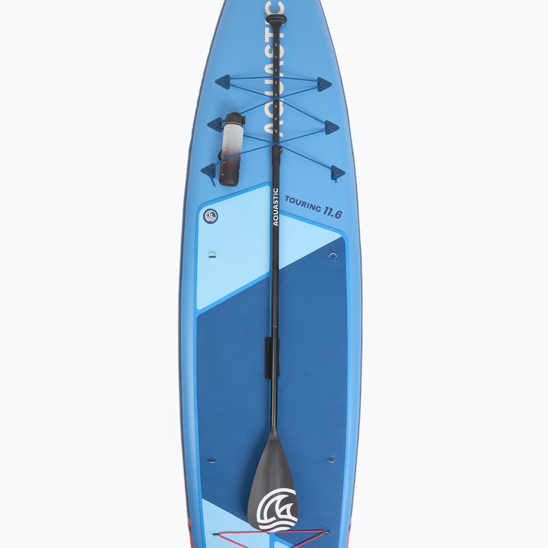 Set board SUP inflatable AQUASTIC Touring 11'6" blue 13
