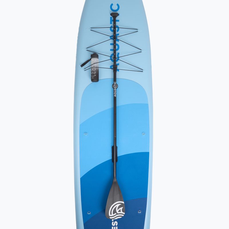 Inflatable board set SUP AQUASTIC This 12'0" blue 13