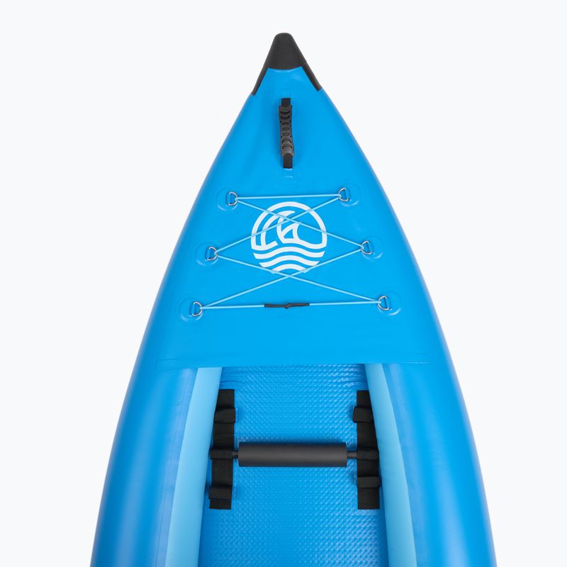 3-person inflatable kayak AQUASTIC Cortez 15'7" hybrid blue 7