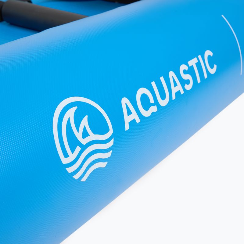 3-person inflatable kayak AQUASTIC Cortez 15'7" hybrid blue 8