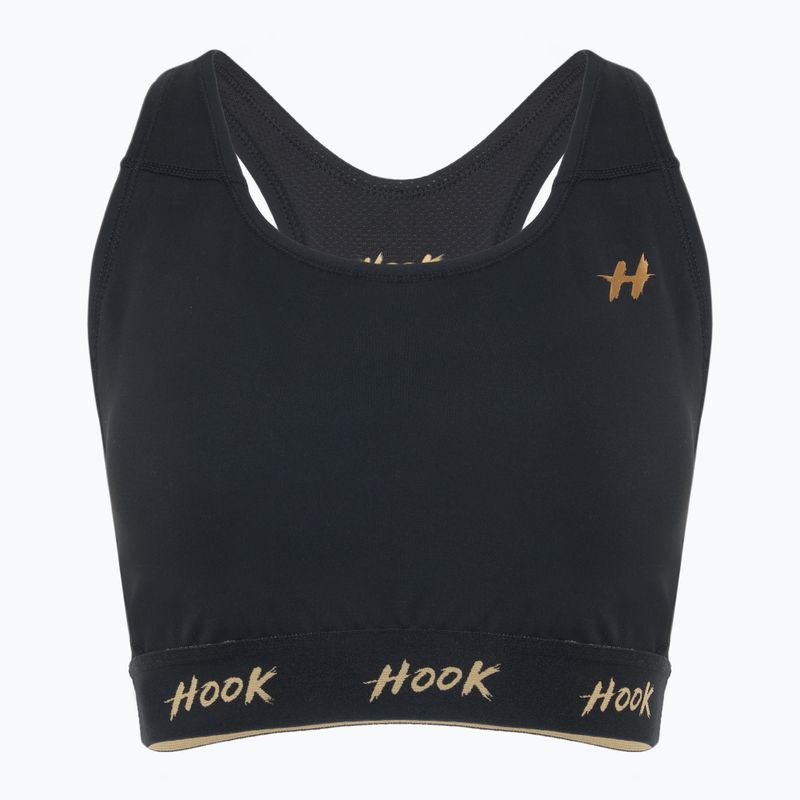 Women's training top HOOK FIGHTING Base black 5