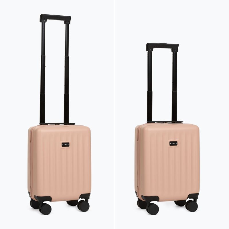 Cabin travel suitcase Kadva Domingo Pink 5
