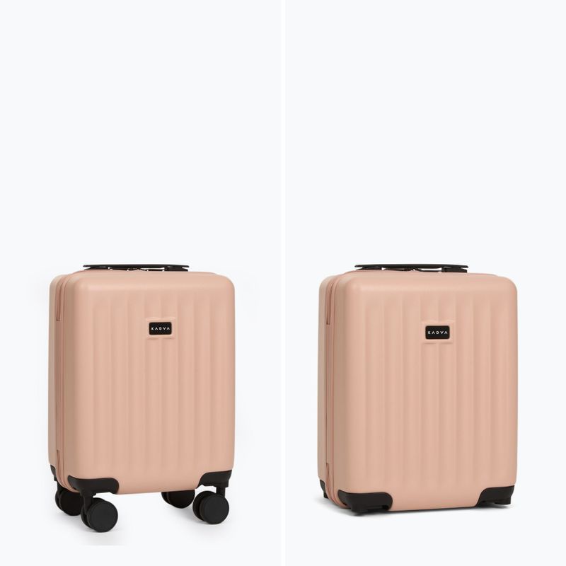 Cabin travel suitcase Kadva Domingo Pink 6