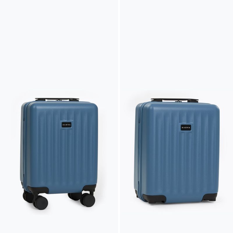 Cabin travel suitcase Kadva Domingo Blue 5