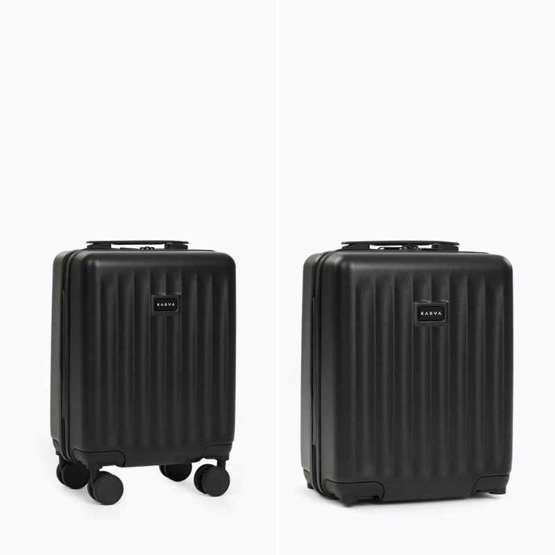 Cabin travel suitcase Kadva Domingo Black 5