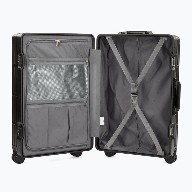 Medium travel suitcase Kadva Tigre 64l Black 7