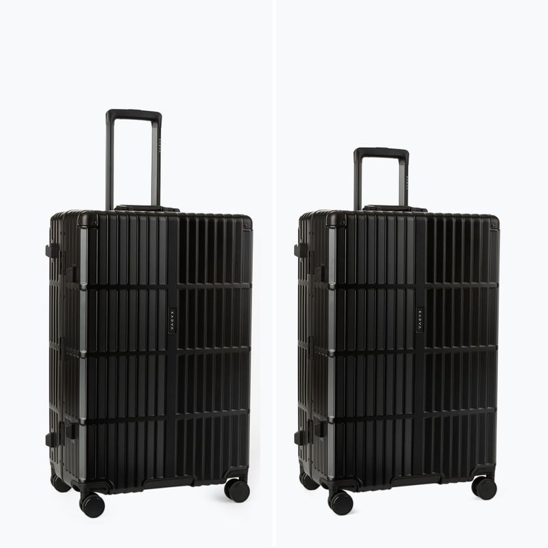 Large travel suitcase Kadva Tigre 96l Black 6