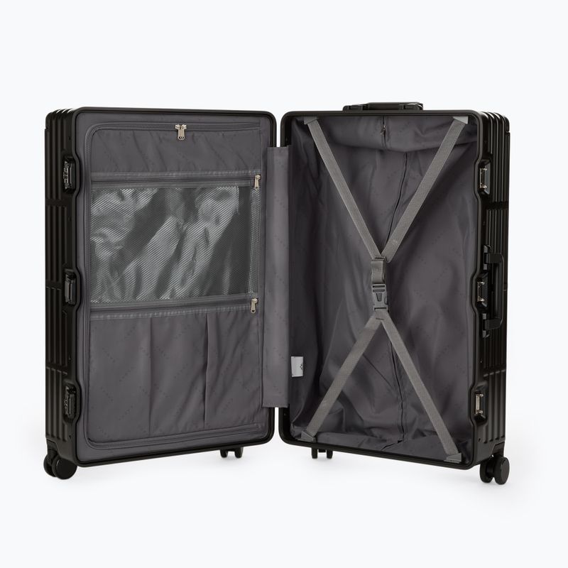 Large travel suitcase Kadva Tigre 96l Black 8