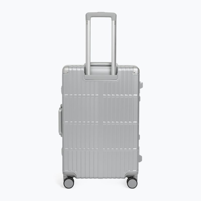 Medium travel suitcase Kadva Tigre 64l Silver 3