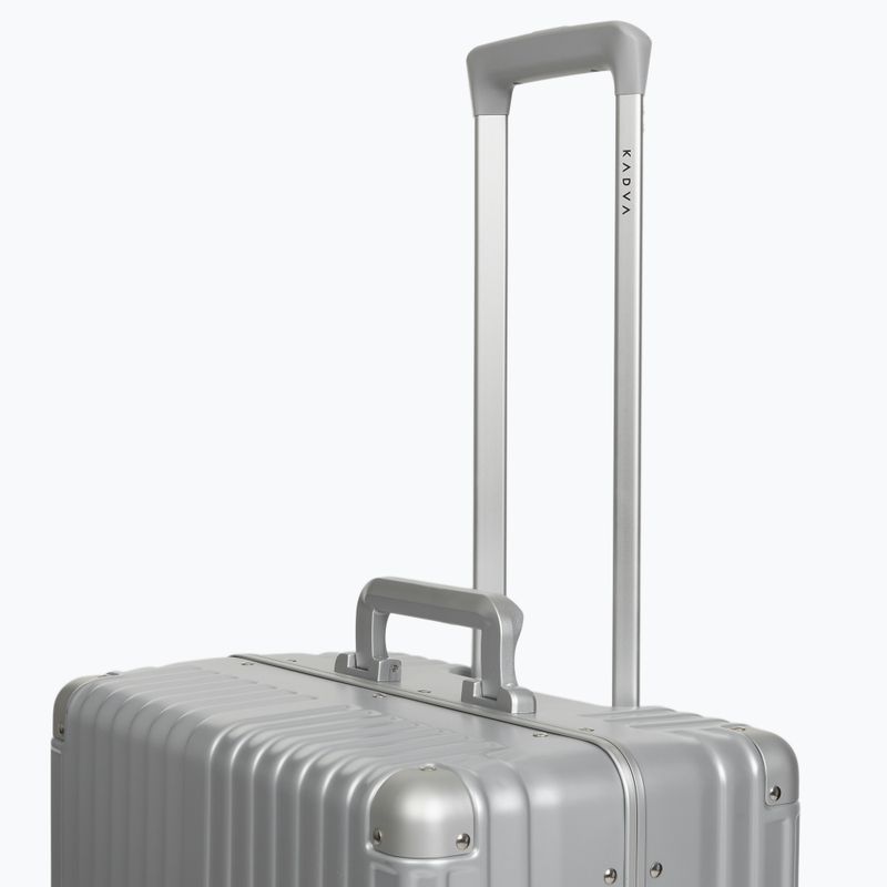 Medium travel suitcase Kadva Tigre 64l Silver 11