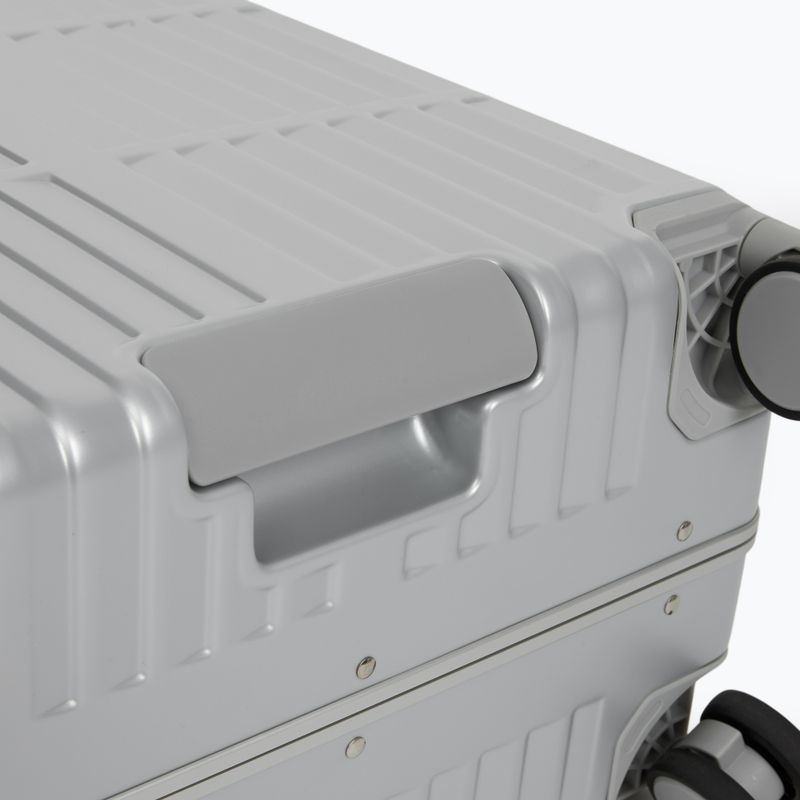Medium travel suitcase Kadva Tigre 64l Silver 14