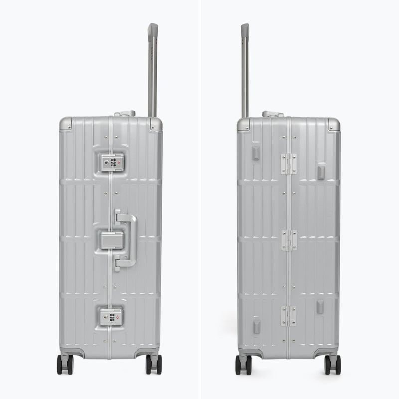 Large travel suitcase Kadva Tigre 96l Silver 5