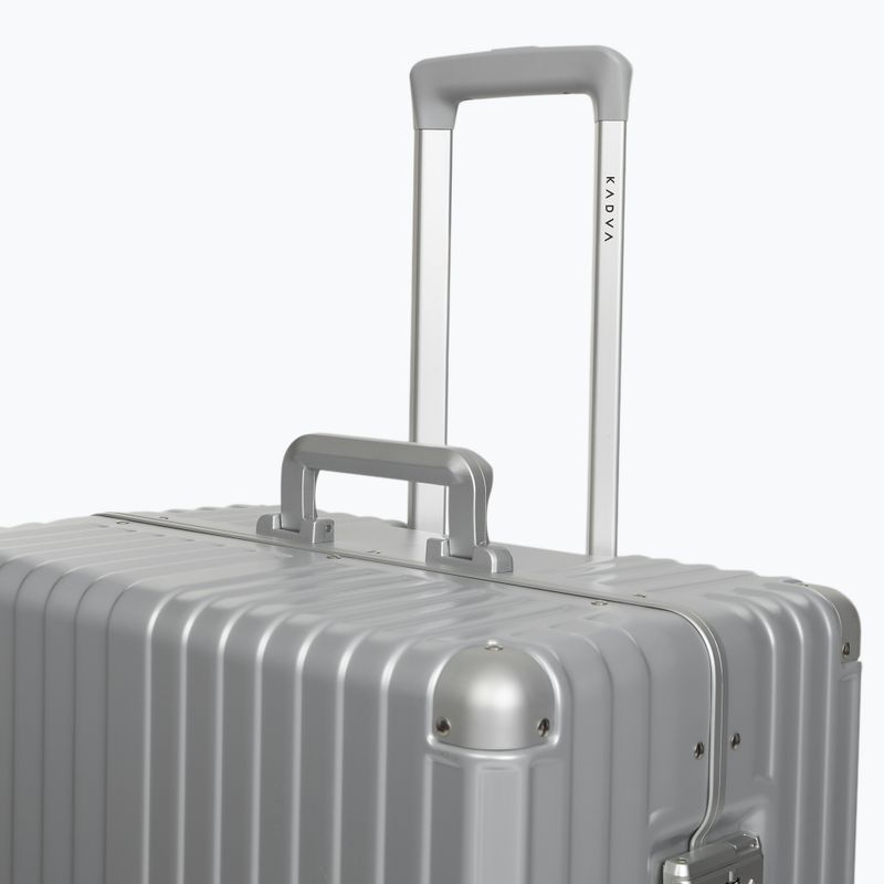 Large travel suitcase Kadva Tigre 96l Silver 11