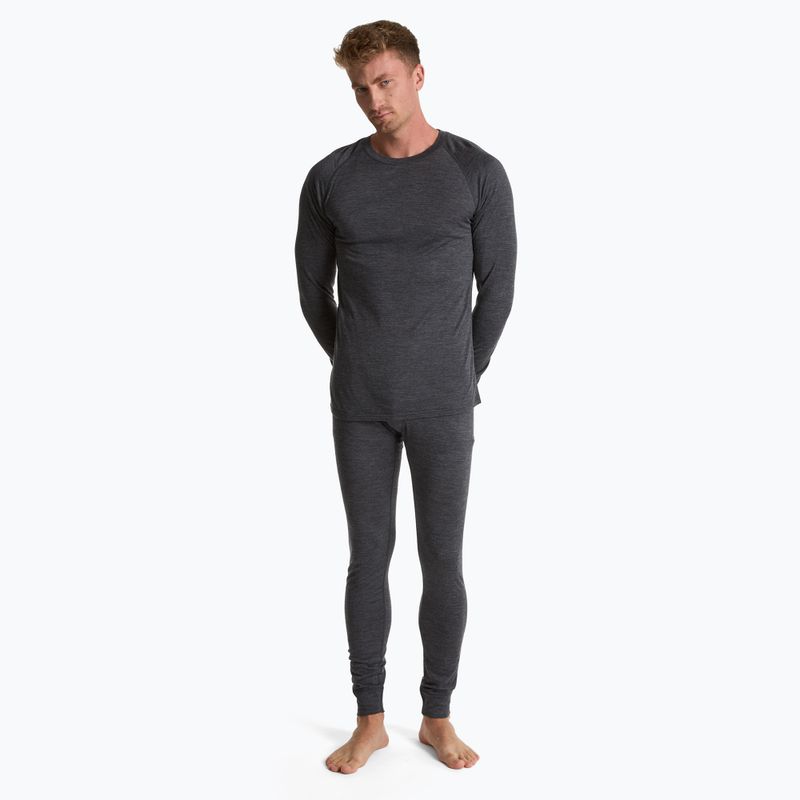 Men's thermal sweatshirt 100% WOOLCANO MERINO TOP0538 grey 2