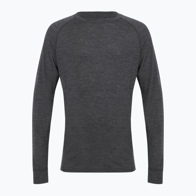 Men's thermal sweatshirt 100% WOOLCANO MERINO TOP0538 grey 7