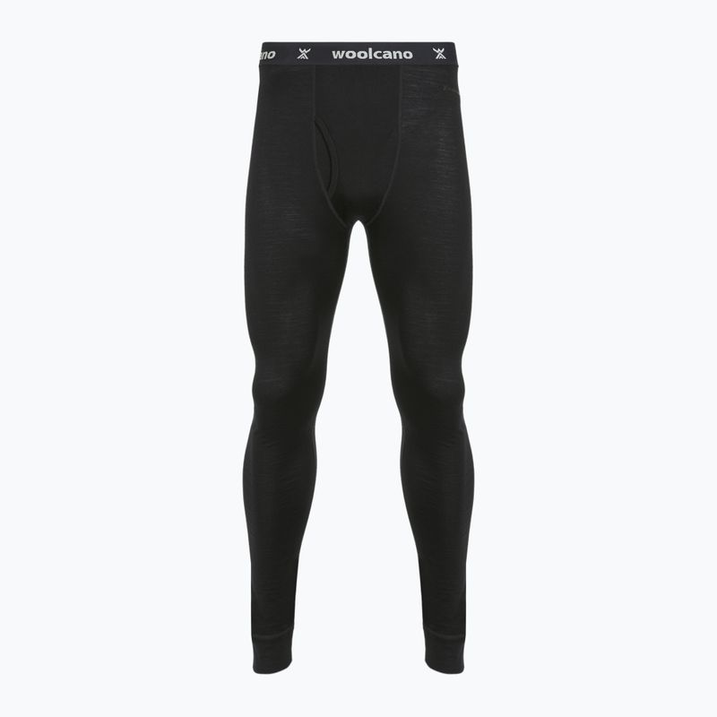 Men's thermal trousers WOOLCANO 100% Merion PANT0539 black 6