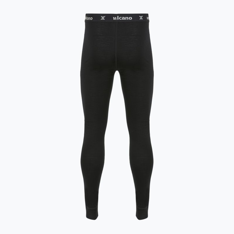 Men's thermal trousers WOOLCANO 100% Merion PANT0539 black 7
