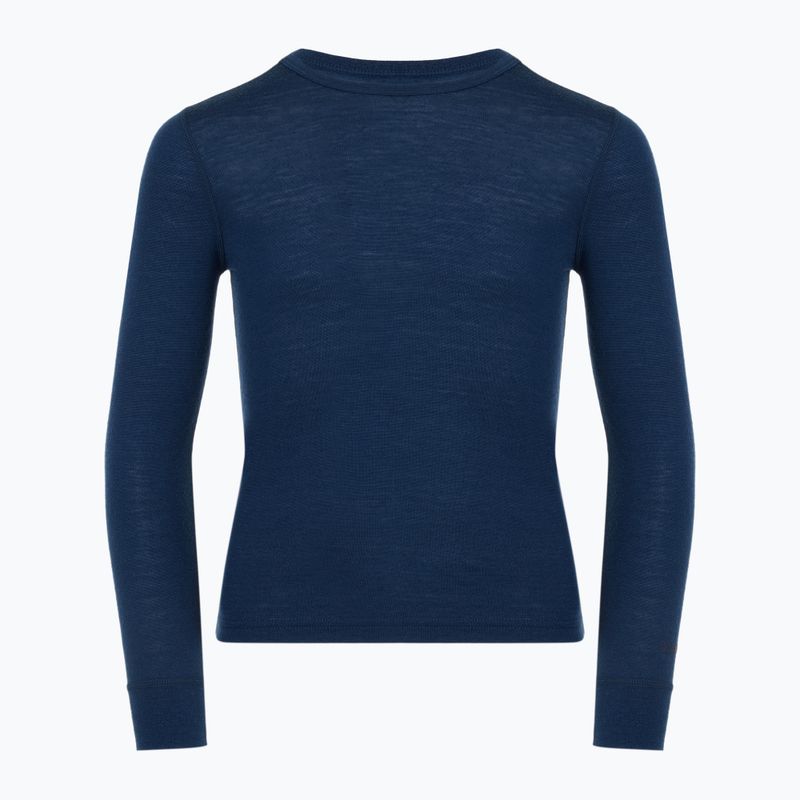 Children's thermal underwear set WOOLCANO Merino 100% SET0683 navy 4