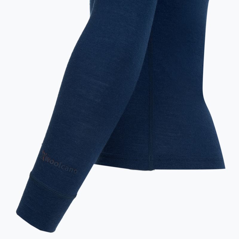 Children's thermal underwear set WOOLCANO Merino 100% SET0683 navy 6