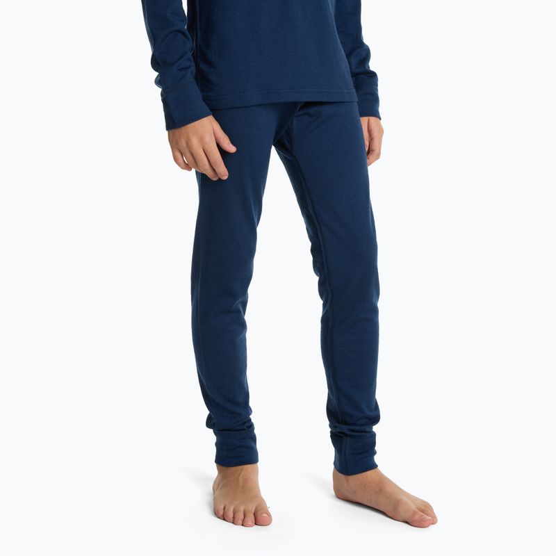 Children's thermal underwear set WOOLCANO Merino 100% SET0683 navy 6