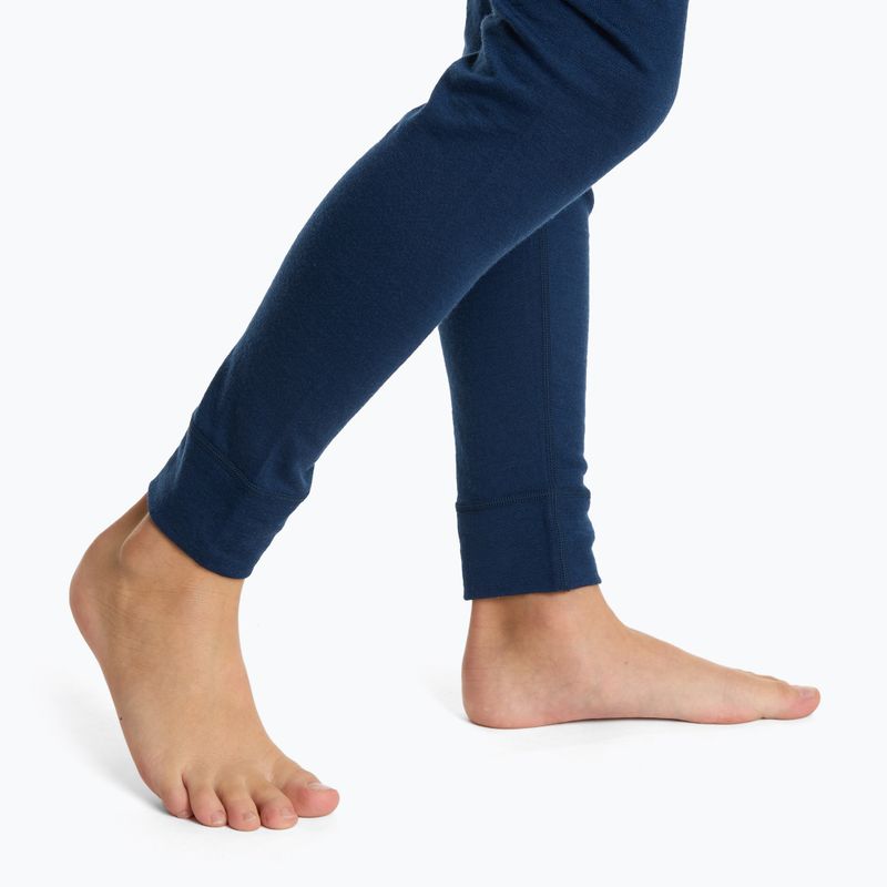 Children's thermal underwear set WOOLCANO Merino 100% SET0683 navy 8
