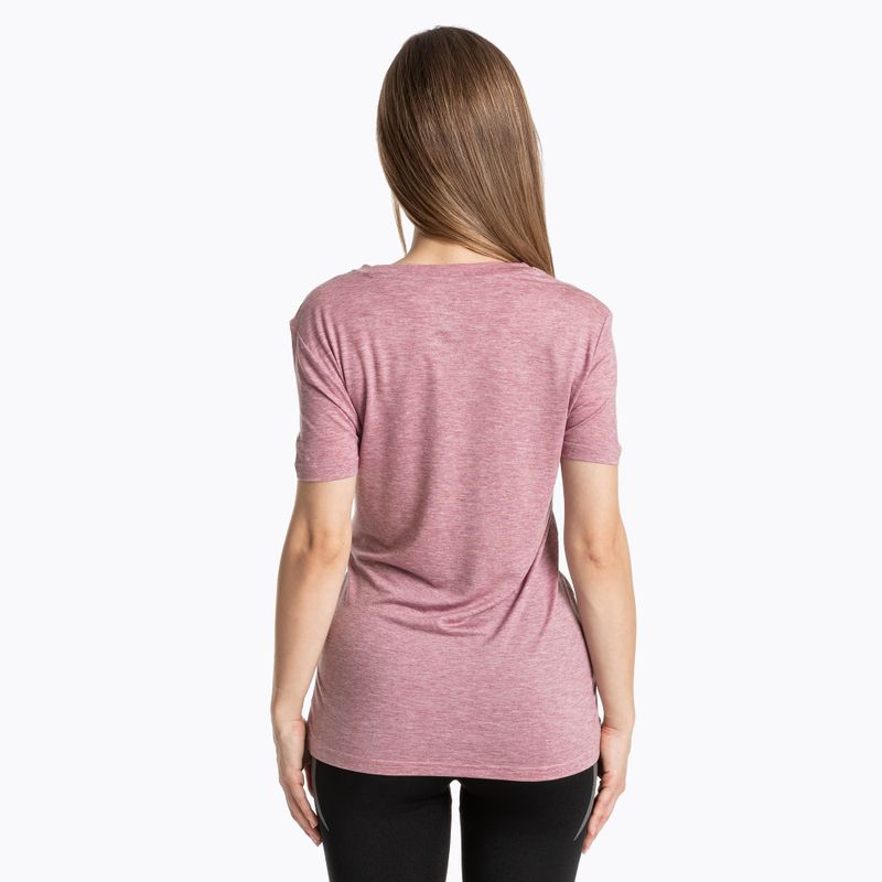 Women's thermal T-shirt WOOLCANO Merino TEE0547 purple 3