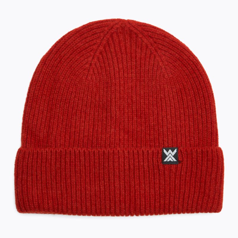 Cap WOOLCANO MERINO 100% HAT0440 maroon