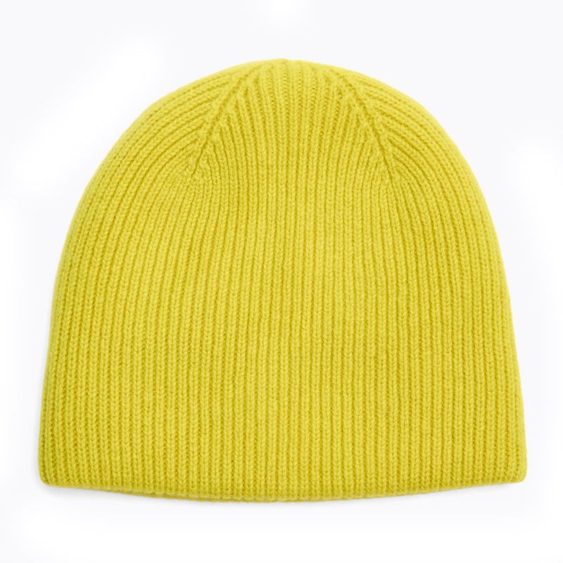 Cap WOOLCANO MERINO 100% HAT0440 yellow 4