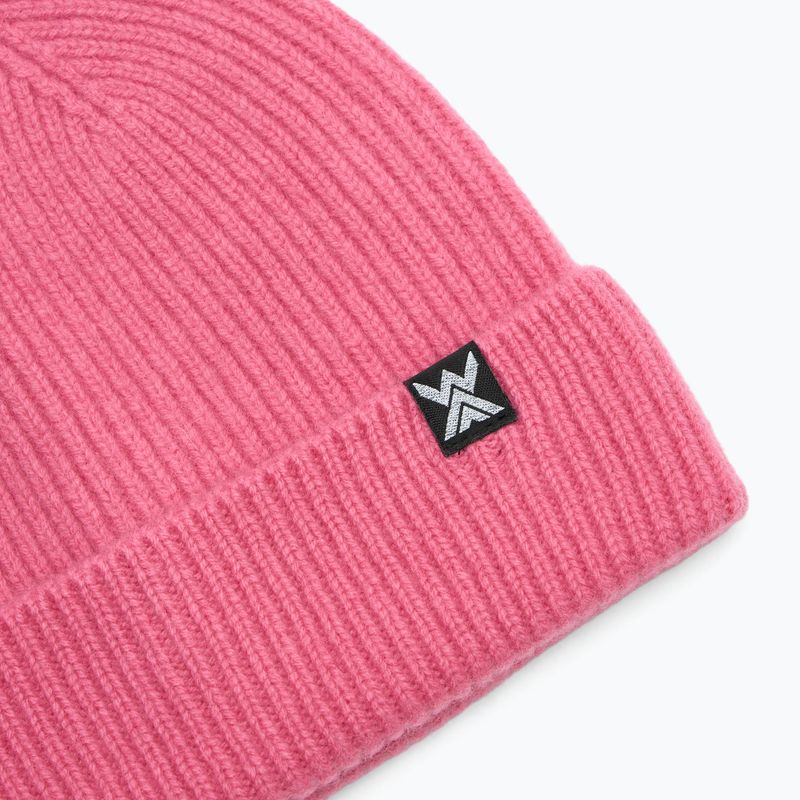 Cap WOOLCANO MERINO 100% HAT0440 pink 3