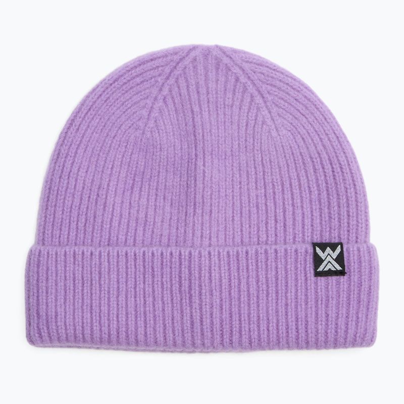 Winter hat WOOLCANO Merino 100% HAT0440 purple