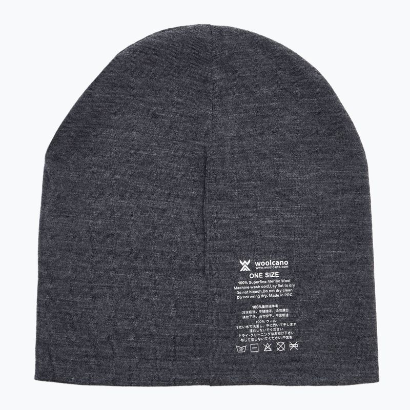 Cap WOOLCANO MERINO 100% HAT0441 grey 5