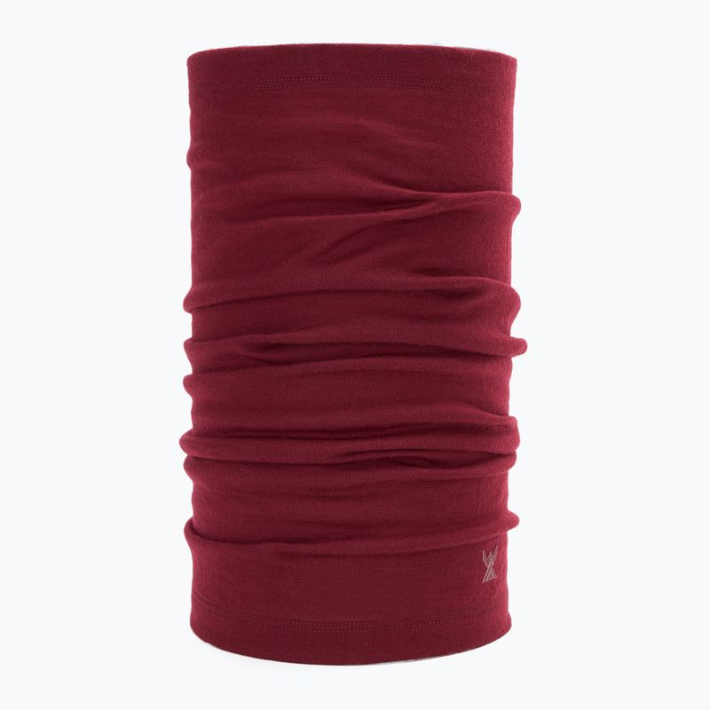 Snood WOOLCANO Merino 100% SPT24-33 maroon 2
