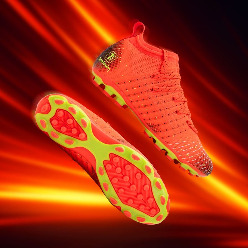 Children's football boots OneTeam NAMAYRO TEEN AG/MG orange 2