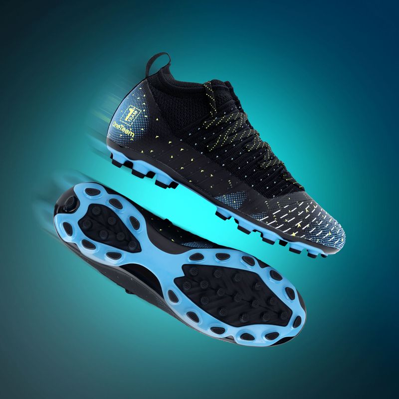 Children's football boots OneTeam NAMAYRO TEEN AG/MG black 9