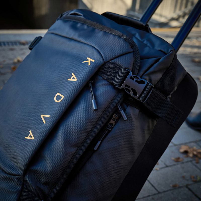 KADVA Lazio 44 l black cabin travel suitcase 9