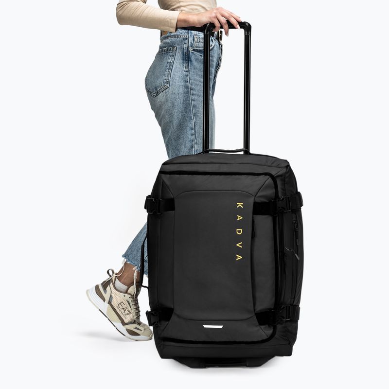 Medium travel suitcase KADVA Lazio 74 l black 2