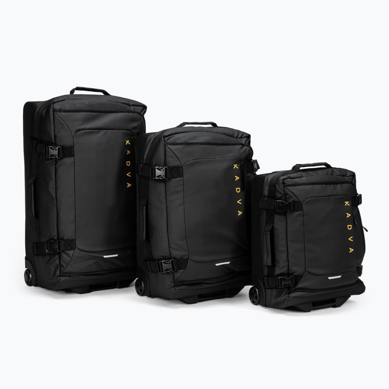 Medium travel suitcase KADVA Lazio 74 l black 23