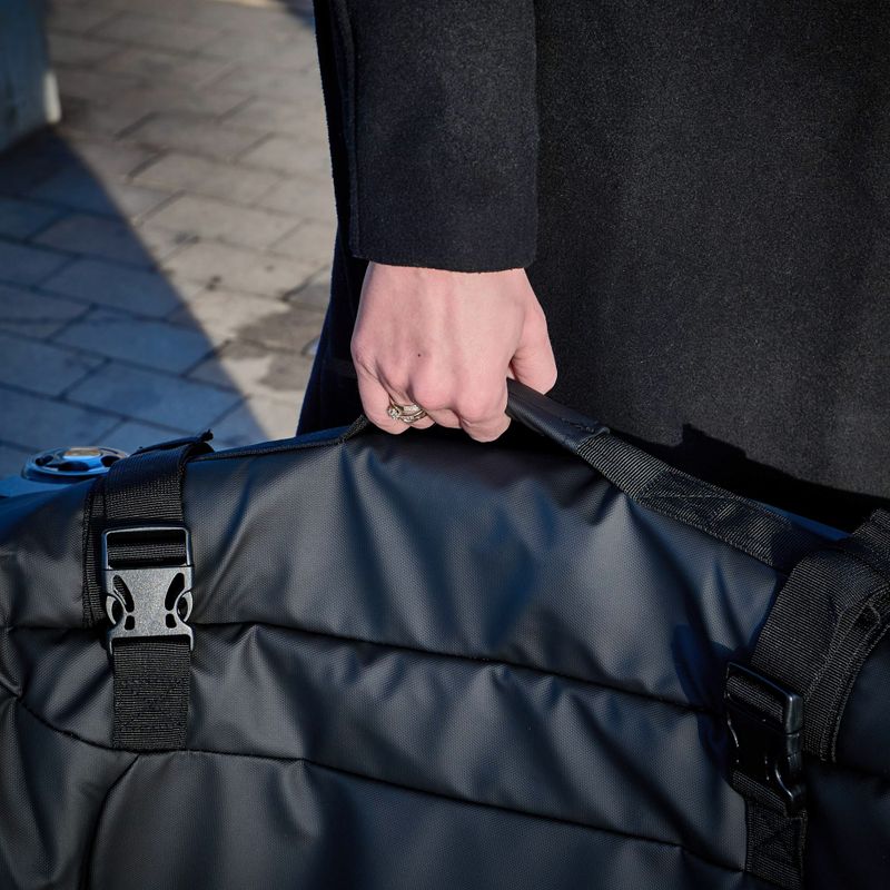 Large travel suitcase KADVA Lazio 102 l black 10