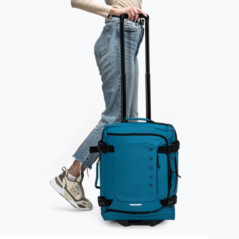 KADVA Lazio 44 l blue cabin travel suitcase 2