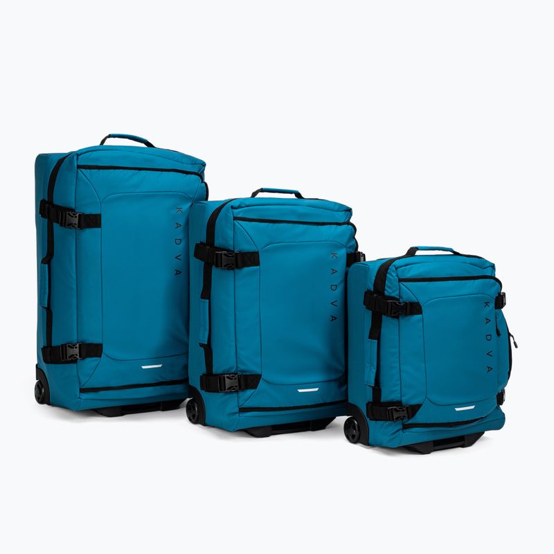 Large travel suitcase KADVA Lazio 102 l blue 27