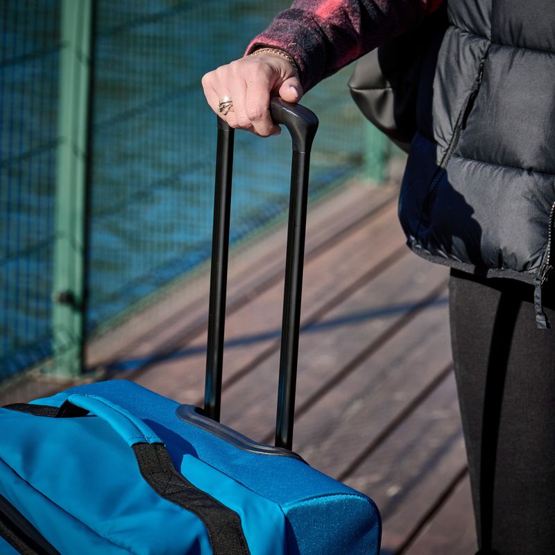 Large travel suitcase KADVA Lazio 102 l blue 8