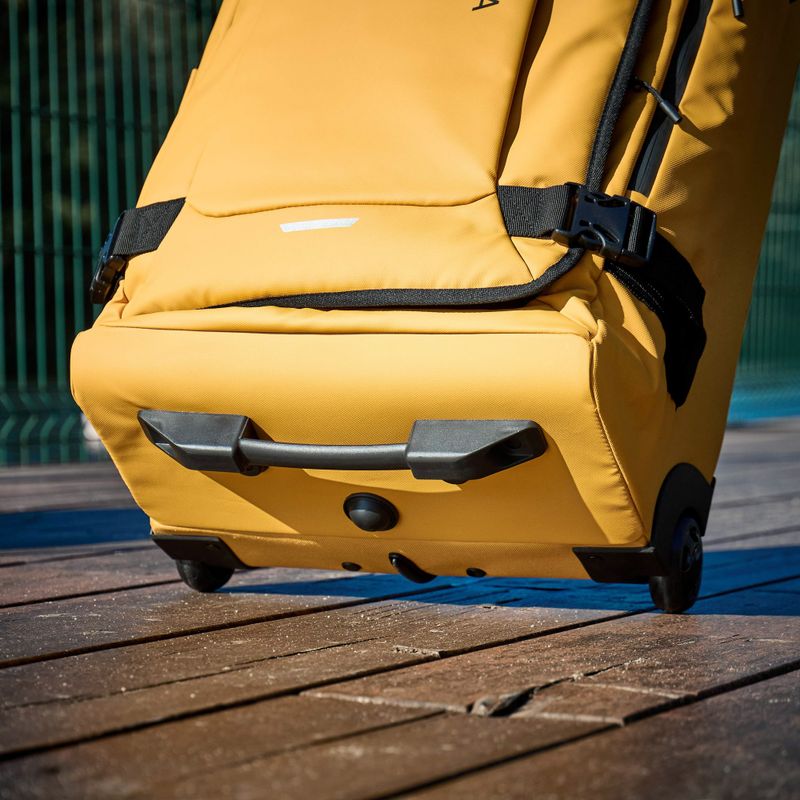 Medium travel suitcase KADVA Lazio 74 l yellow 13