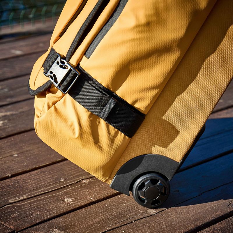 Medium travel suitcase KADVA Lazio 74 l yellow 14