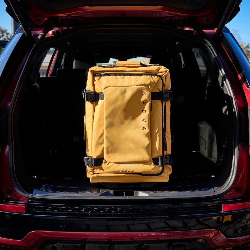 Medium travel suitcase KADVA Lazio 74 l yellow 15