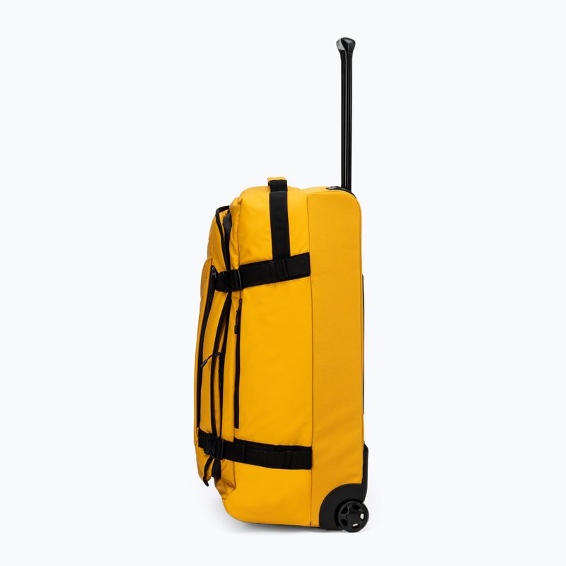 Large travel suitcase KADVA Lazio 102 l yellow 4