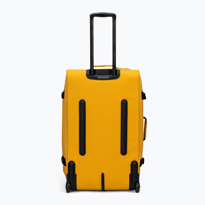 Large travel suitcase KADVA Lazio 102 l yellow 5