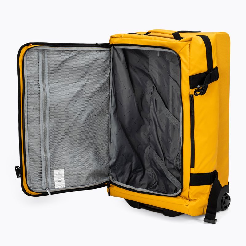 Large travel suitcase KADVA Lazio 102 l yellow 17