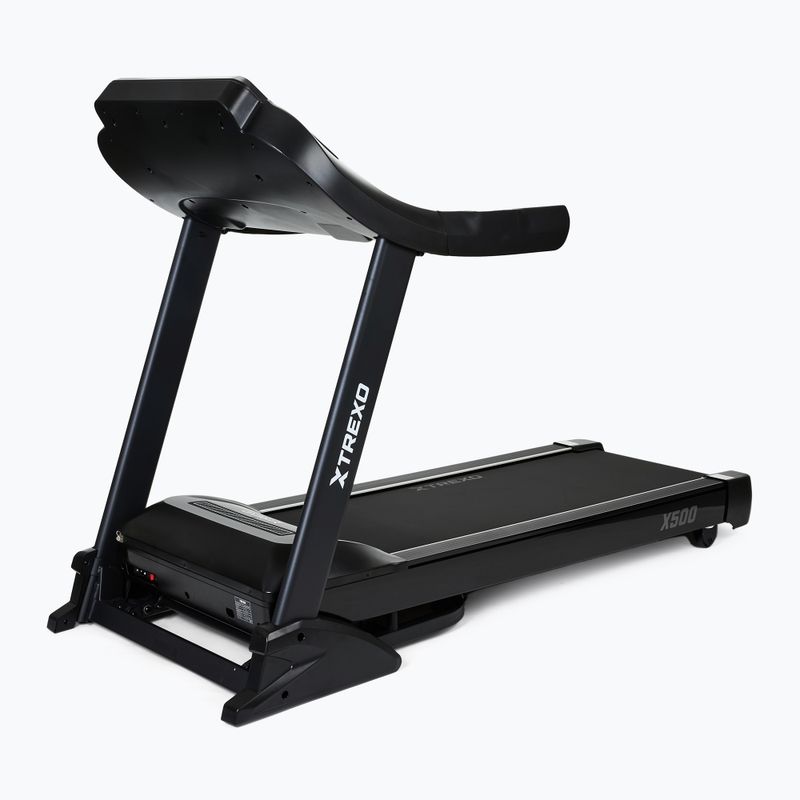 TREXO TXO-X500 electric treadmill black 3